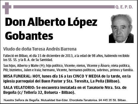 LOPEZ GOBANTES,ALBERTO