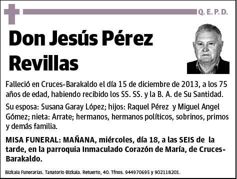 PEREZ REVILLAS,JESUS