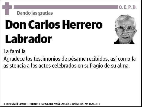 HERRERO LABRADOR,CARLOS