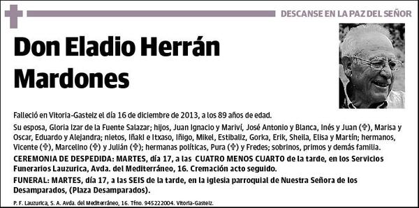 HERRAN MARDONES,ELADIO