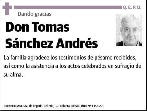 SANCHEZ ANDRES,TOMAS