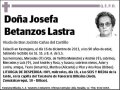 BETANZOS LASTRA,JOSEFA