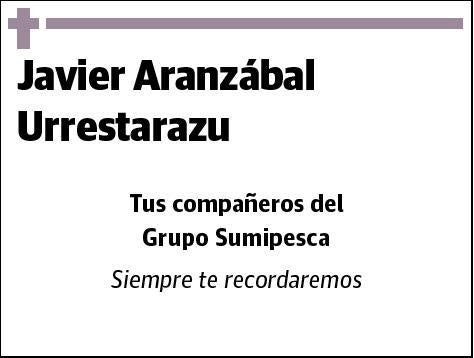 ARANZABAL URRESTARA,JAVIER