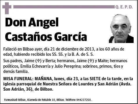 CASTAÑOS GARCIA,ANGEL