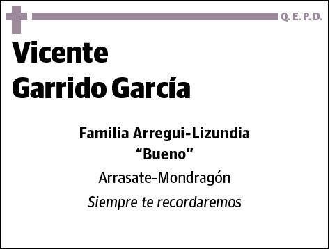 GARRIDO GARCIA,VICENTE