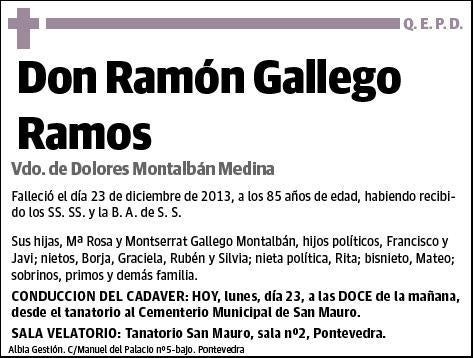 GALLEGO RAMOS,RAMON