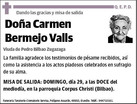 BERMEJO VALLS,CARMEN