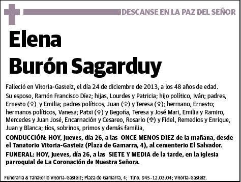 BURON SAGARDUY,ELENA