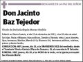 BAZ TEJEDOR,JACINTO