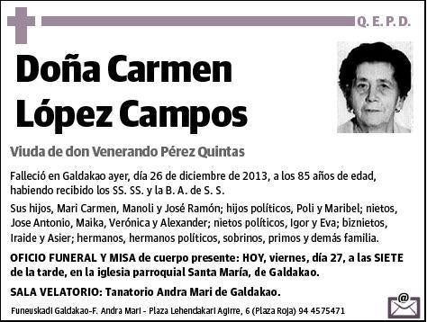 LOPEZ CAMPOS,CARMEN