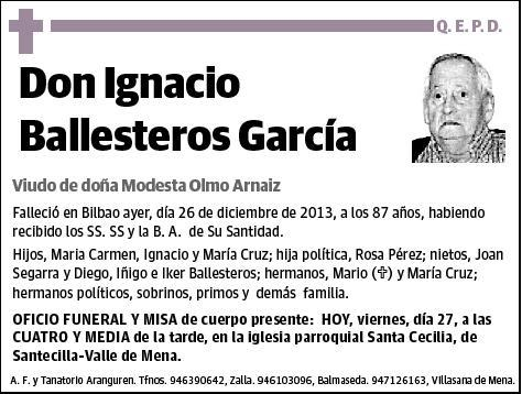 BALLESTEROS GARCIA,IGNACIO