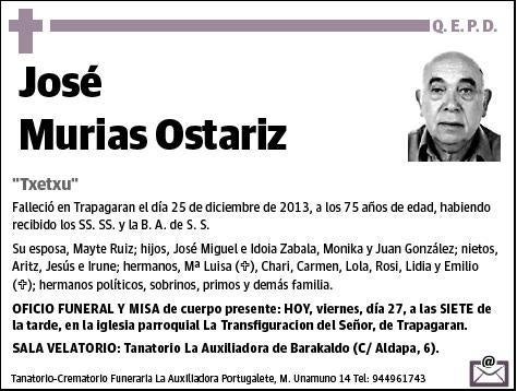 MURIAS OSTARIZ,JOSE