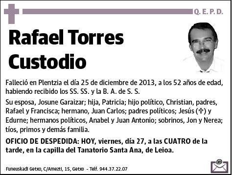 TORRES CUSTODIO,RAFAEL