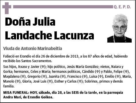 LANDACHE LACUNZA,JULIA