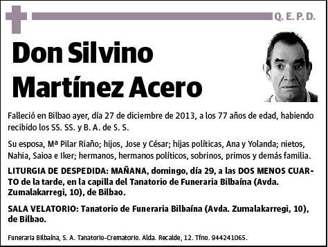 MARTINEZ ACERO,SILVINO