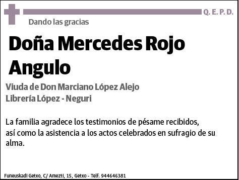 ROJO ANGULO,MERCEDES