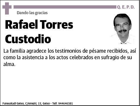 TORRES CUSTODIO,RAFAEL