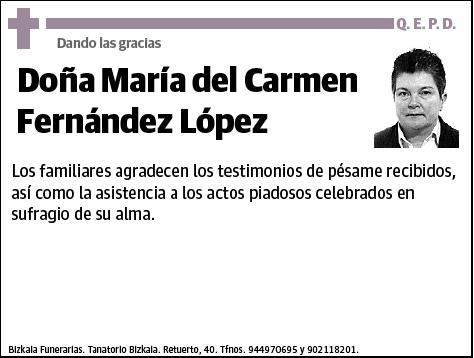 FERNANDEZ LOPEZ,MARIA DEL CARMEN