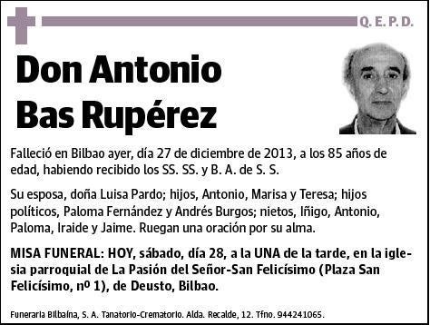 BAS RUPEREZ,ANTONIO