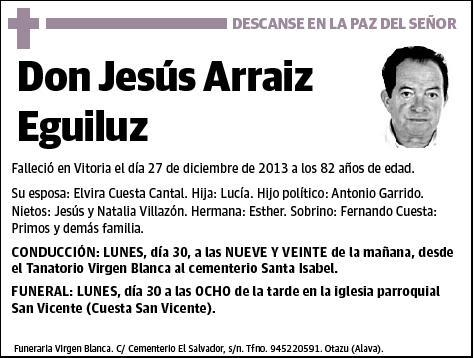 ARRAIZ EGUILUZ,JESUS