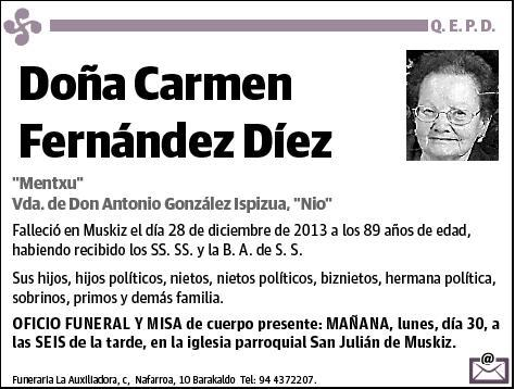 FERNANDEZ DIEZ,CARMEN