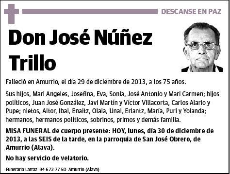 NUÑEZ TRILLO,JOSE