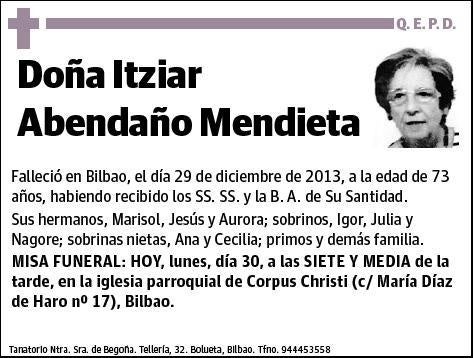 ABENDAÑO MENDIETA,ITZIAR