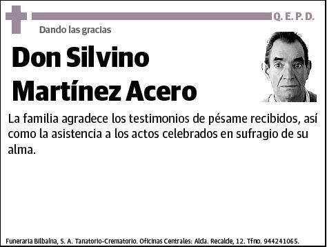 MARTINEZ ACERO,SILVINO