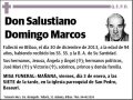 DOMINGO MARCOS,SALUSTIANO