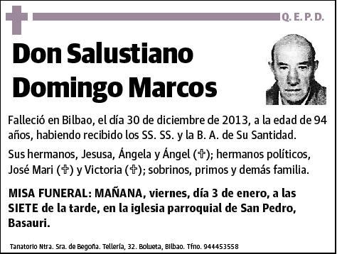 DOMINGO MARCOS,SALUSTIANO