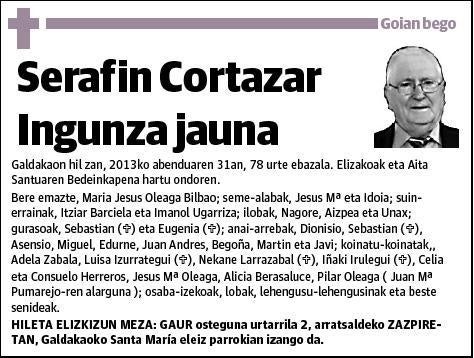 CORTAZAR INGUNZA,SERAFIN