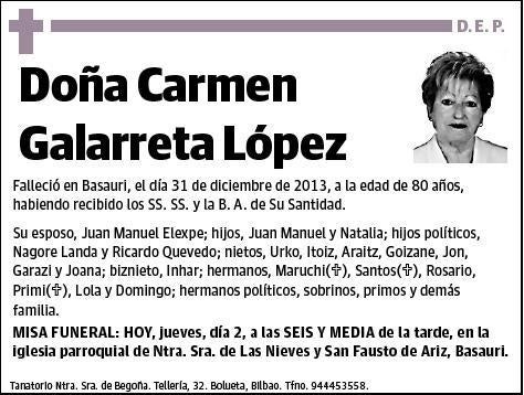 GALARRETA LOPEZ,CARMEN