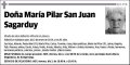 SAN JUAN SAGARDUY,MARIA PILAR