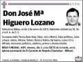 HIGUERO LOZANO,JOSE Mª