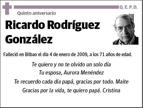 RODRÍGUEZ GONZÁLEZ,RICARDO