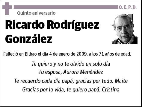 RODRÍGUEZ GONZÁLEZ,RICARDO