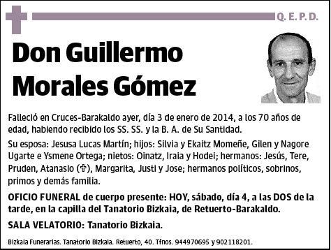 MORALES GOMEZ,GUILLERMO