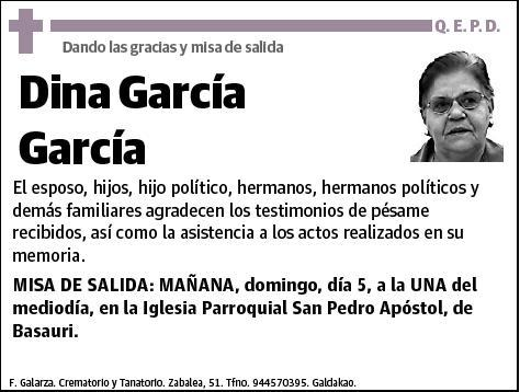 GARCIA GARCIA,DINA