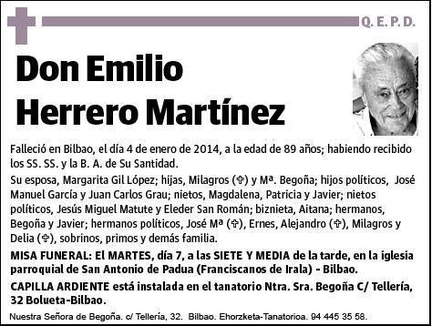 HERRERO MARTINEZ,EMILIO