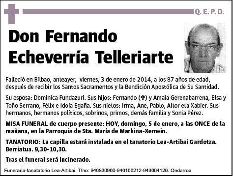 ECHEVERRIA TELLERIARTE,FERNANDO