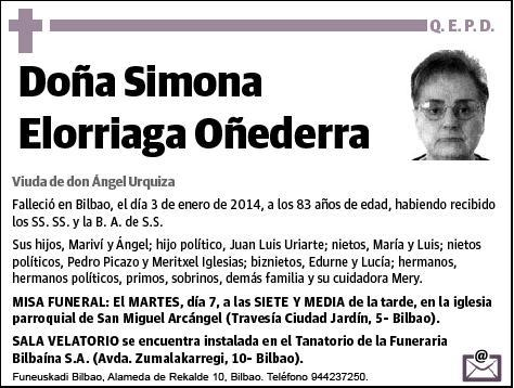 ELORRIAGA OÑEDERRA,SIMONA