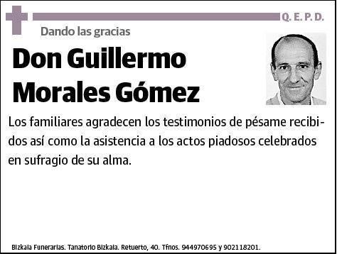 MORALES GOMEZ,GUILLERMO