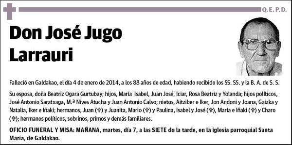 JUGO LARRAURI,JOSE