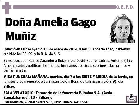 GAGO MUÑIZ,AMELIA