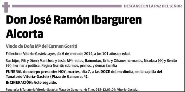 IBARGUREN ALCORTA,JOSE RAMON