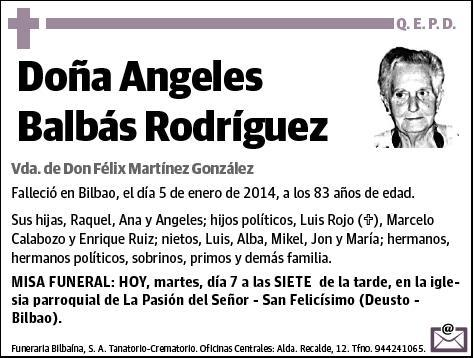 BALBAS RODRIGUEZ,ANGELES