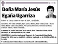 EGAÑA UGARRIZA,MARIA JESUS