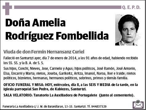 RODRIGUEZ FOMBELLIDA,AMELIA