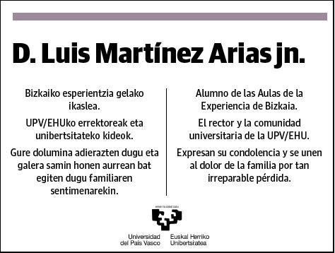 MARTINEZ ARIAS,LUIS