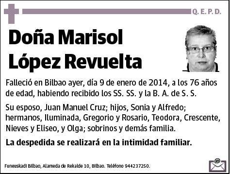 LOPEZ REVUELTA,MARISOL